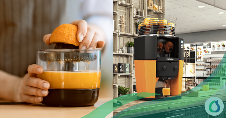 Exprimidoras de Zumo para Negocios: Automáticas vs. Manuales